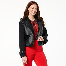 GREY by Jhoan Sebastian Grey 2-in-1 Faux Leather Coat