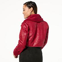 GREY by Jhoan Sebastian Grey 2-in-1 Shearling/Faux Leather Jacket