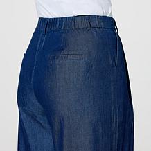 GREY by Jhoan Sebastian Grey Chambray Trouser Pant
