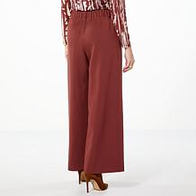 GREY by Jhoan Sebastian Grey Pull-on Wide Leg Trouser Pant