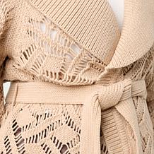 GREY by Jhoan Sebastian Grey Wrap Cardigan