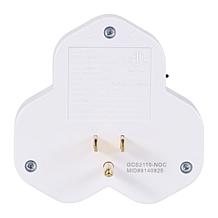 Griffin 2-Outlet Wall Tap with USB and Neon Light