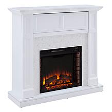Grinston Tiled Media Fireplace Console