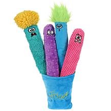 GURU PET Fry Guy 5-piece Plush Toy Set - Large