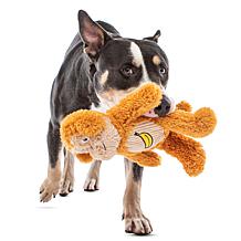 Guru Soft Scents Monkey Plush Dog Toy with Scented Squeaker
