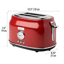 Haden Dorset 2-Slice Stainless Steel Toaster