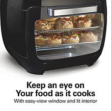 Hamilton Beach 11 Liter Digital Air Fryer Oven with Rotisserie