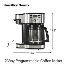 Hamilton Beach® 2-Way Programmable Coffee Maker