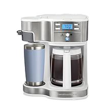 Hamilton Beach 2-Way Programmable Coffee Maker, Single-Serve or 12-Cup