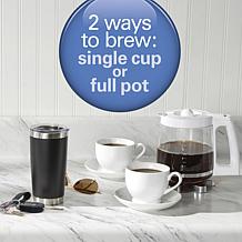 Hamilton Beach 2-Way Programmable Coffee Maker, Single-Serve or 12-Cup