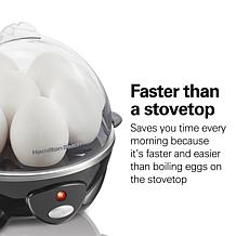 Hamilton Beach 3-in-1 Egg Cooker with 7 Egg Capacity