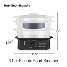 Hamilton Beach® 3-Tier Electric Food Steamer