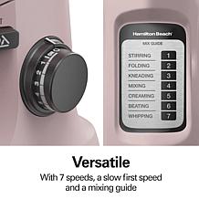 Hamilton Beach 4 Quart 7 Speed Stand Mixer