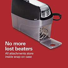 Hamilton Beach 6-Speed Hand Mixer with Snap-On Case