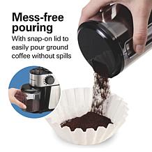 Hamilton Beach Burr Coffee Grinder Stainless Steel