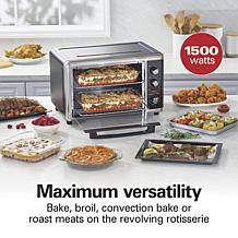 Hamilton Beach® Countertop Oven with Convection and Rotisserie
