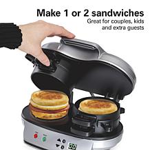 Hamilton Beach® Dual Breakfast Sandwich Maker