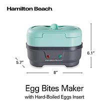 Hamilton Beach Egg Bites Maker with Hard-Boiled Eggs Insert