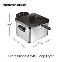 Hamilton Beach Professional-Style Deep Fryer