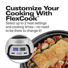 Hamilton Beach Programmable FlexCook™ Slow Cooker