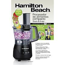 Hamilton Beach® Stack & Snap Compact Food Processor