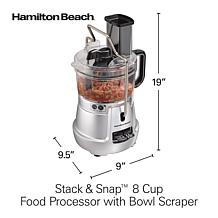 Hamilton Beach Stack and Snap Food Processor
