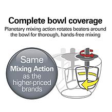 Hamilton Beach® Stand Mixer with 4 Quart Stainless Steel Bowl