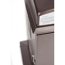 Hammered Bronze Finish Square Flame Patio Heater