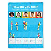 hand2mind Express Your Feelings Pocket Chart