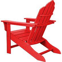 Hanover All-Weather Contoured Adirondack Chair - Red