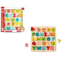 Hape Alphabet Blocks 27 Pieces Wooden Blocks Learning Puzzle