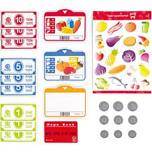 Hape: Beep 'N' Buy Cash Register, 24pc Lights & Sounds Wooden Toy