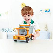 Hape Dumper Truck - Kid's Wooden Construction Toys Vehicle - Yellow