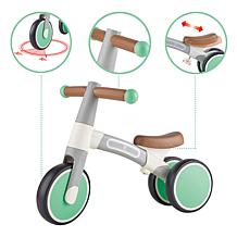 Hape: First Ride Balance Bike - 3 Wheeled Tricycle, Light Green