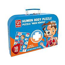 Hape Human Body Puzzle - Anatomy Jigsaw, 60 Oversized Pieces