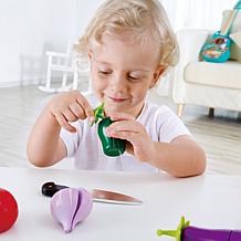 Hape Kitchen Food Playset Garden Vegetables, 9 Pieces