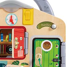 Hape: Lock & Learn Playboard - Moving Parts, Fine Motor Skills
