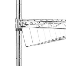 Happimess Lidia Wire Adjustable Shoe Rack - Chrome