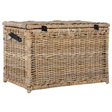 happimess Michael 35" Wicker Storage Trunk