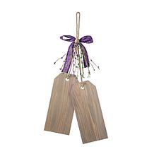 Happy Mardi Gras Wooden Bookmark Door Hanger