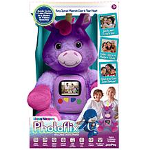Happy Nappers: Photoflix - Viewer Plush Toy, Beebee Purple Unicorn