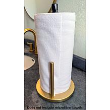Happy Place Standing Towel Roll Holder with Spray Pump