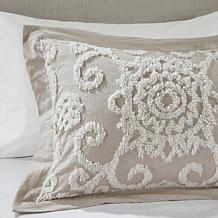 Harbor House Suzanna Cotton Comforter Mini Set, Full/Queen - Taupe