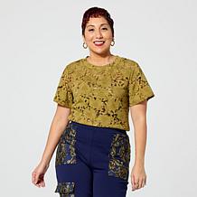 Harlem's Fashion Row x In Earnest by Byron Lars Burnout Top