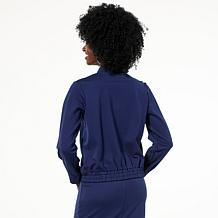 Harlem's Fashion Row x In Earnest by Byron Lars Print Bomber Jacket