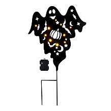 Harvest Lane LED Lit Ghost Silhouette Stake
