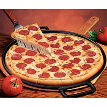 Hastings Home 14" Cast Iron Pizza Pan