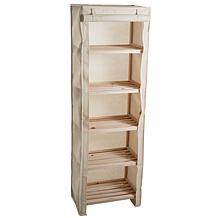 Hastings Home 5-Tier Wood Storage Shelving Rack