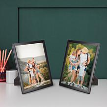 Hastings Home 5" x 7" Picture Frames 6-Pack - Black