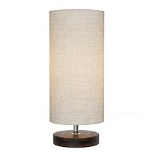 Hastings Home Adjustable Cylinder LED Table Lamp - Tan
